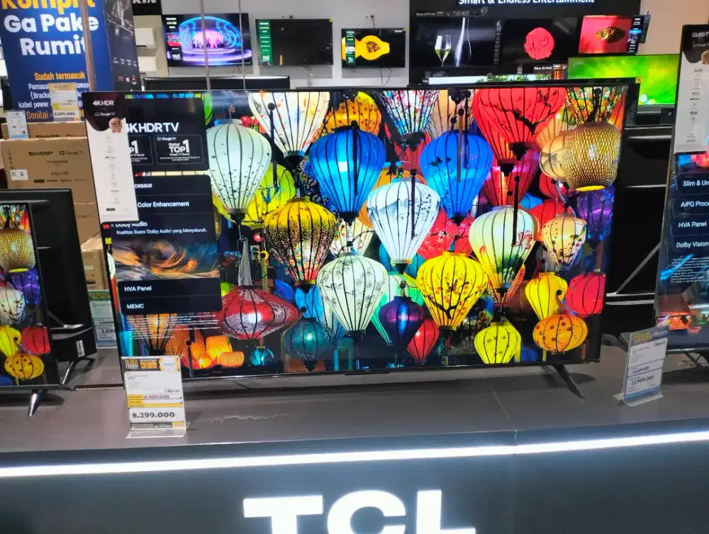 Cicilan TV TCL 65 inci promo 0%