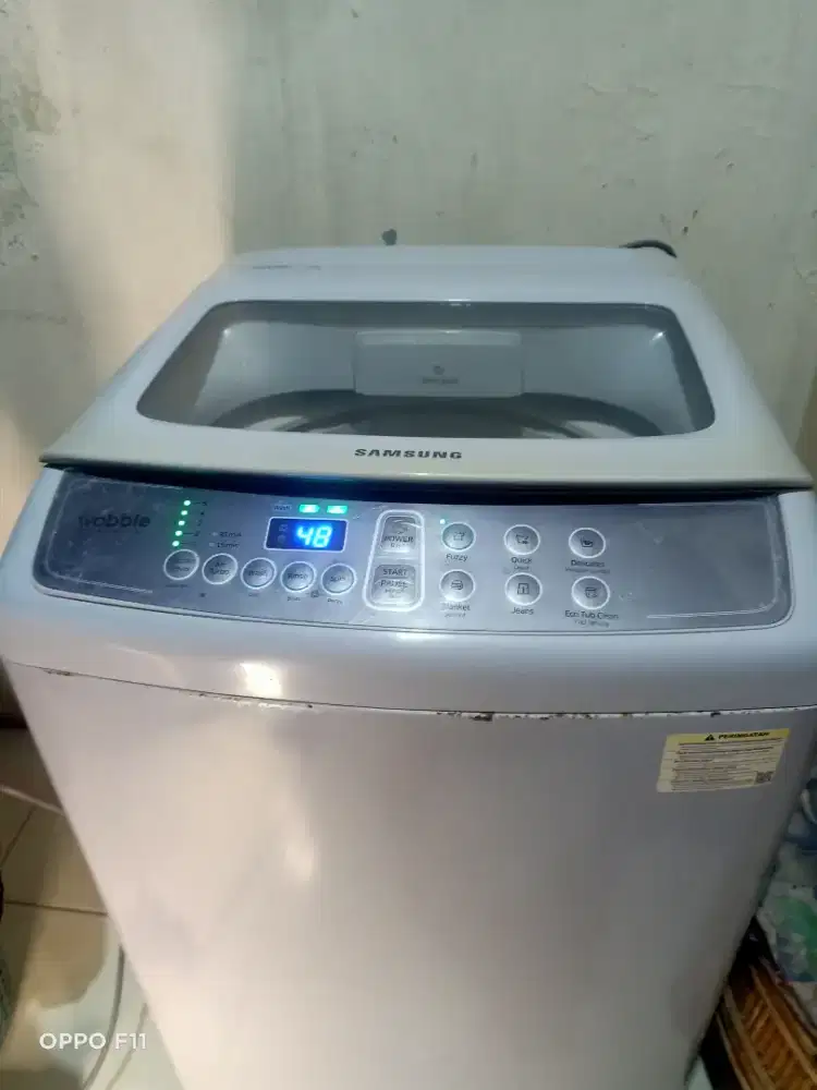 Mesin cuci 1 tabung merk samsung  type WA75H4200SG