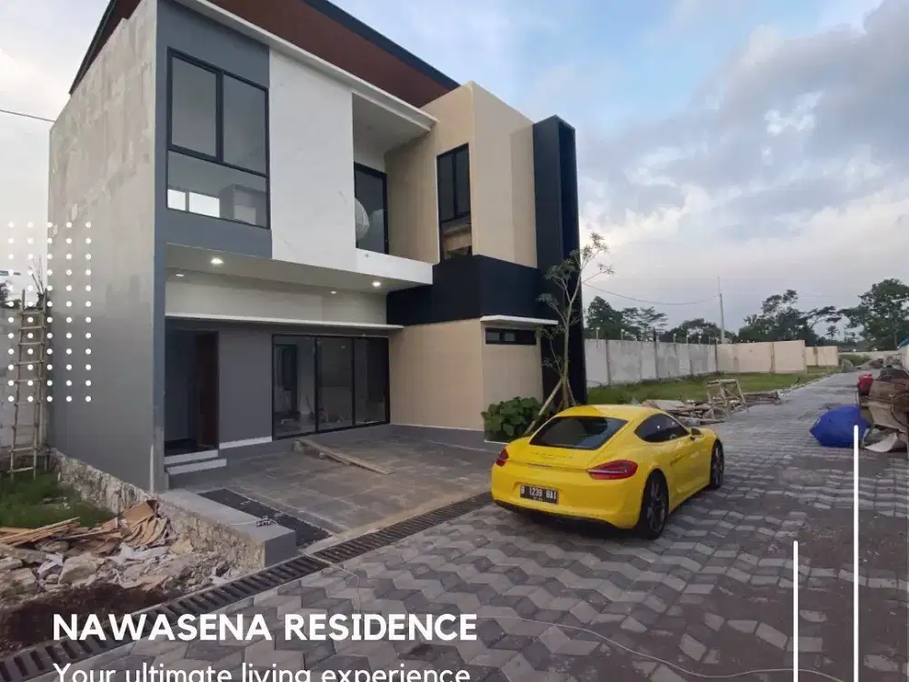 Dijual rumah HOOK + FURNISH lokasi strategis dengan akses ke ring road hanya 5 menit,  dekat RS UGM, AL-Azha