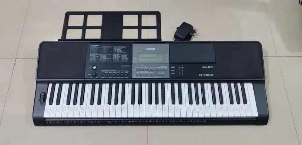 Casio CTX800 bekas, bisa flash disk