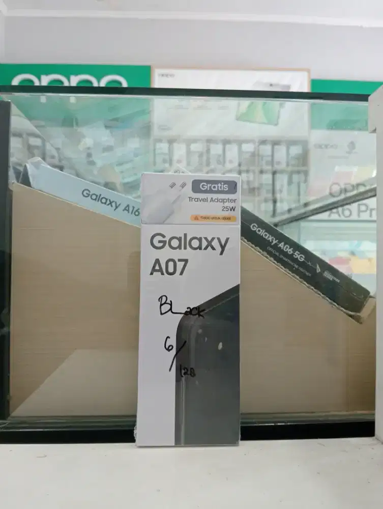 SAMSUNG A07 6/128 NEW MURAH QR GADGET