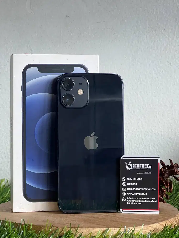 iPhone 12 mini- Ex iBox | Fullset | Garansi | Second Original |