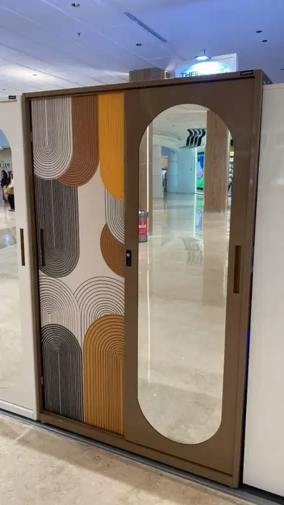 PROMO PAMERAN FURNITURE LEMARI BESI CICILAN BUNGA 0%