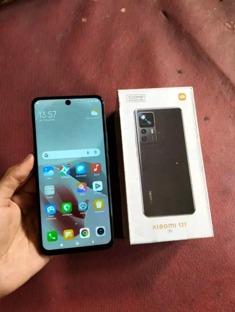 Xiaomi 12T 5G Fulset Ram 8/256