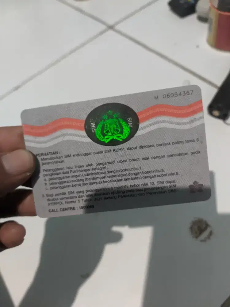 Cari pekerjaan sopir sim a