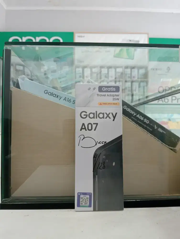 SAMSUNG A07 4/128 NEW MURAH QR GADGET