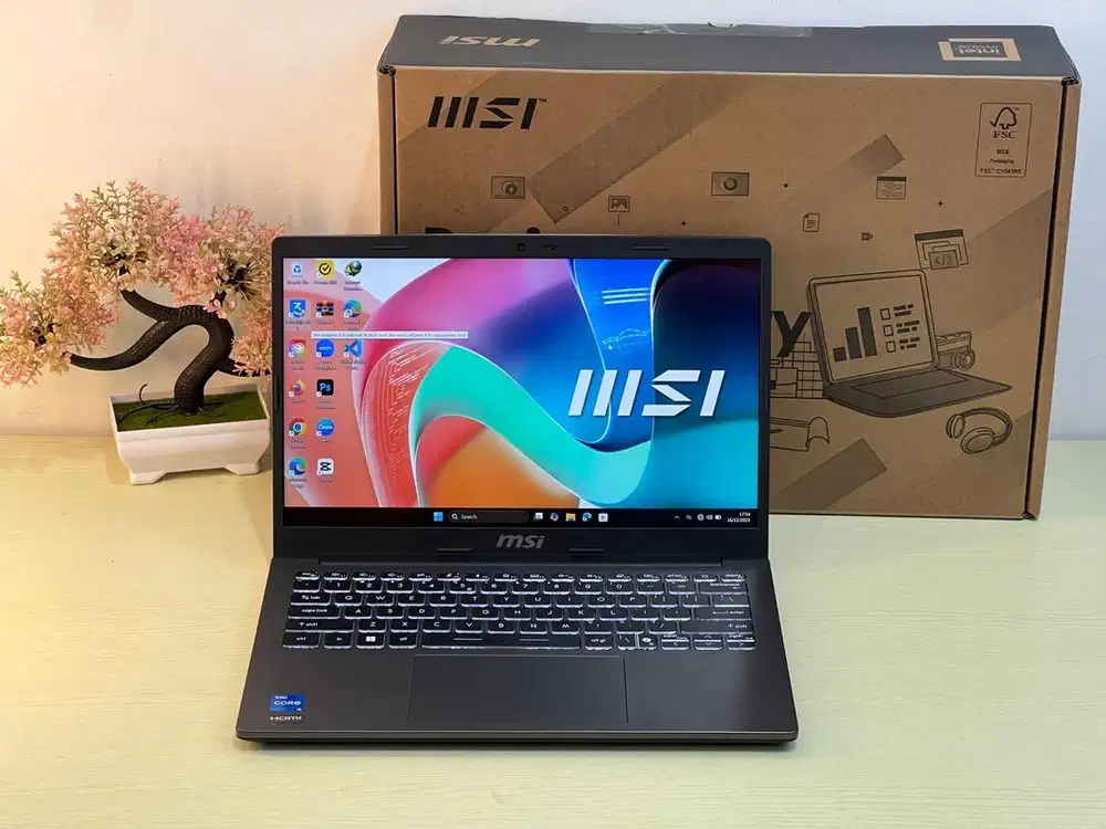 MSI Modern 13 F13MG Intel Core i5-1335U RAM 8 GB SSD 512 GB Mulus