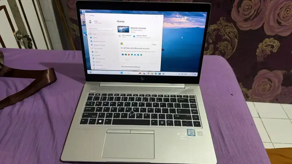 Laptop Hp Elitebook 840 G5 ram 8/256Gb