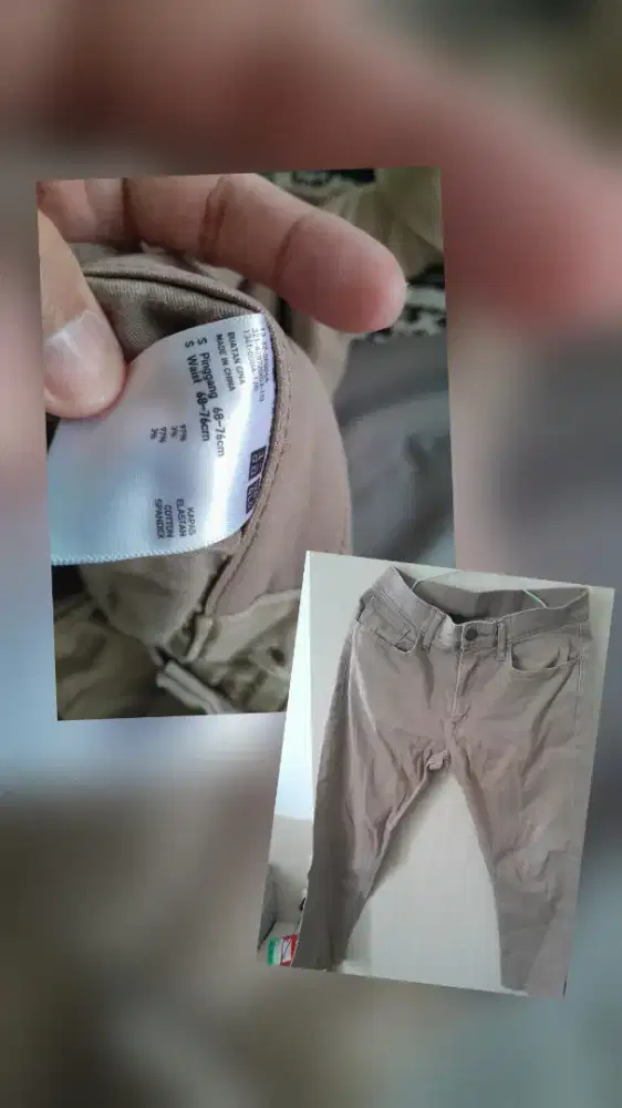 Celana uniqlo ultra strecth original