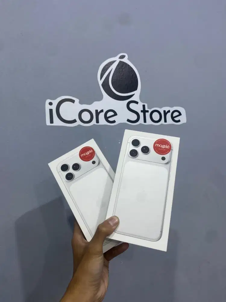 New Resmi iPhone 17 Pro Max 256Gb Silver