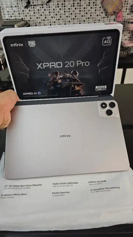 Dijual Infinix Tab Xpad 20 Pro 8/256 GB Fullset Garansi Resmi