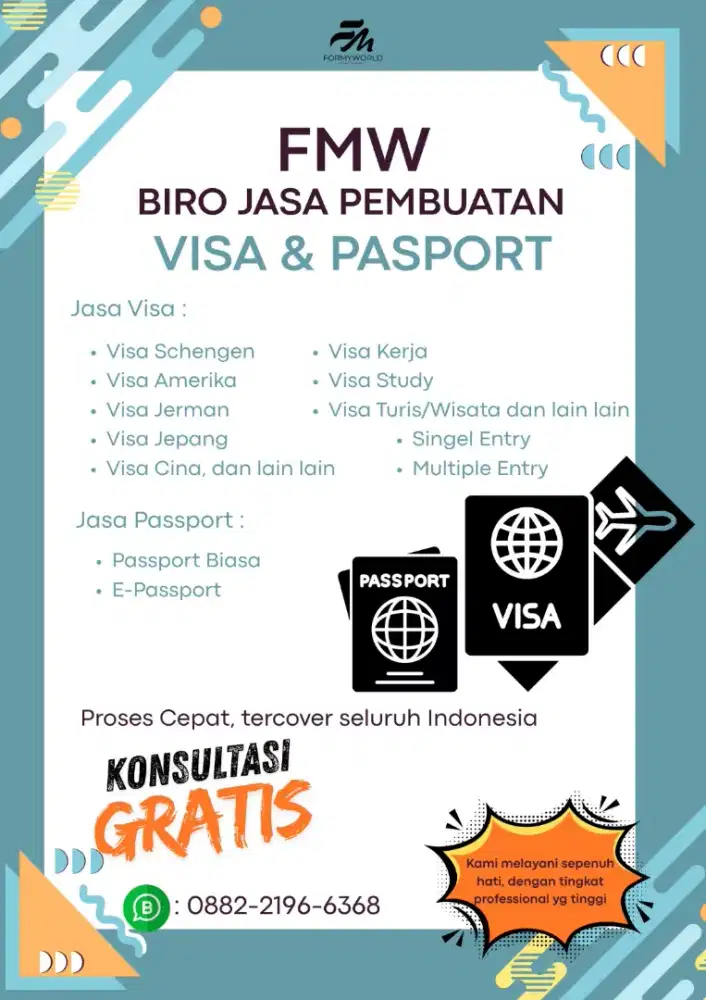 JASA PEMBUATAN VISA DAN PASSPORT