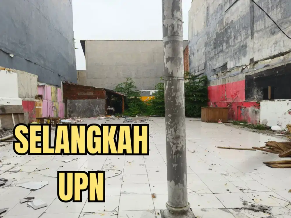 ‼️LOKASI STRATEGIS‼️ TANAH RUNGKUT SELANGKAH UPN. COCOK UNTUK SEGALA USAHA, KANTOR, CAFE, Dsb