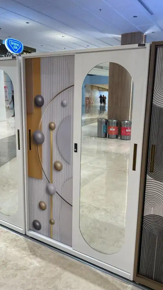 PROMO PAMERAN FURNITURE LEMARI BESI CICILAN BUNGA 0%