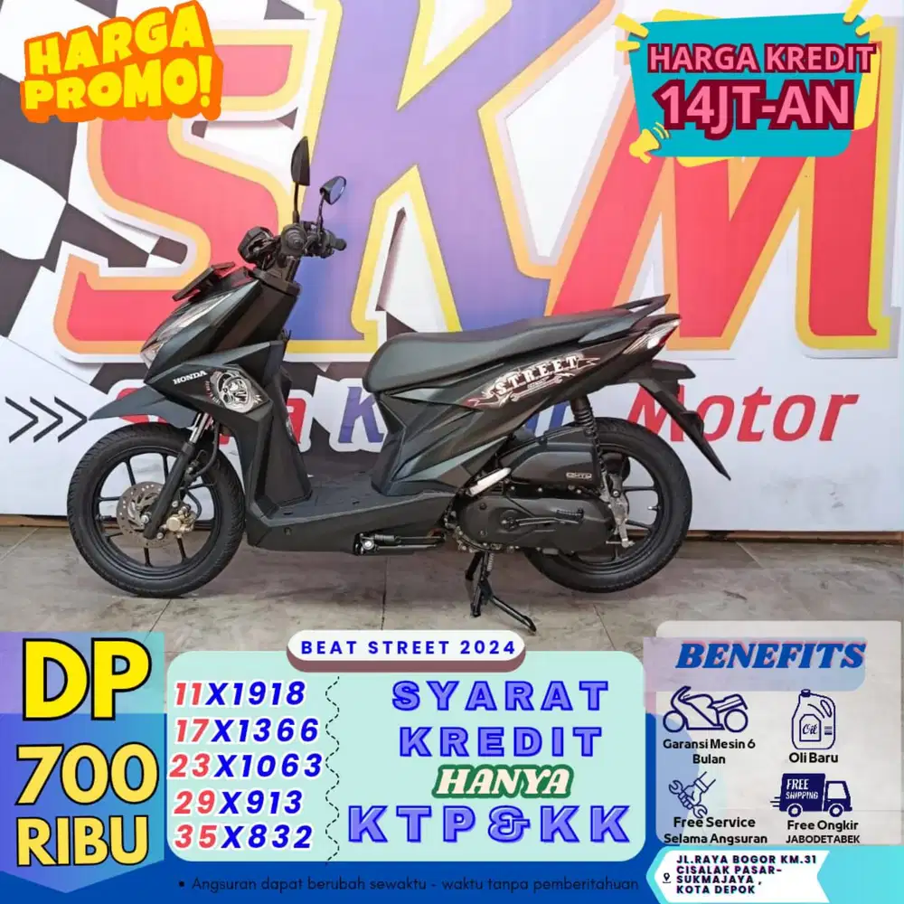 Ktp daerah rumah kontrak bisa kredit beat street 2024