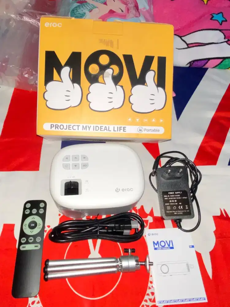 Proyektor EROC MOVI N1 LENGKAP