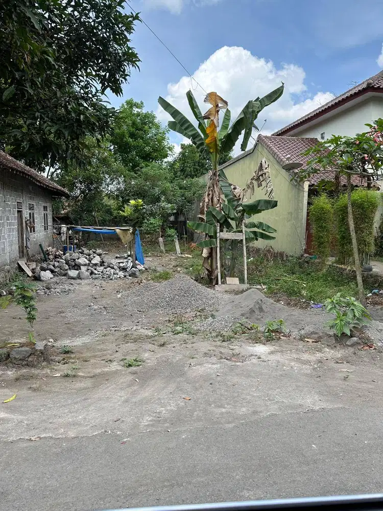 JUAL CEPAT Tanah 347m - SHM Perkarangan On Hand - Sukoharjo Sleman