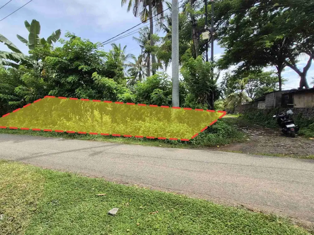 TANAH 10 ARE HOOK JALAN, 150 METER KE PANTAI, CUPEL JEMBRANA
