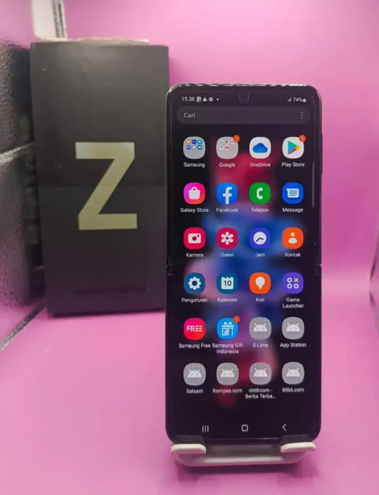 SAMSUNG Z FLIP 3 5G RAM 8/256GB ORIGINAL SEIN MULUS FULLSHET