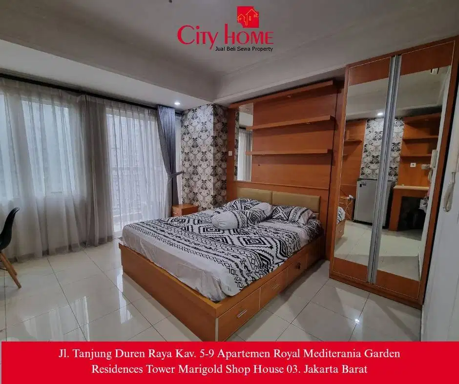 Disewakan apartemen royal type studio furnished