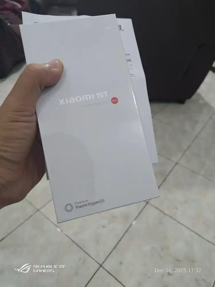 xiaomi 15t 12/512 hitam baru bnib new segel