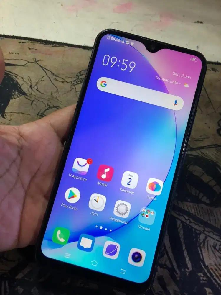 Vivo y17 4/128 bekas aman ngojol