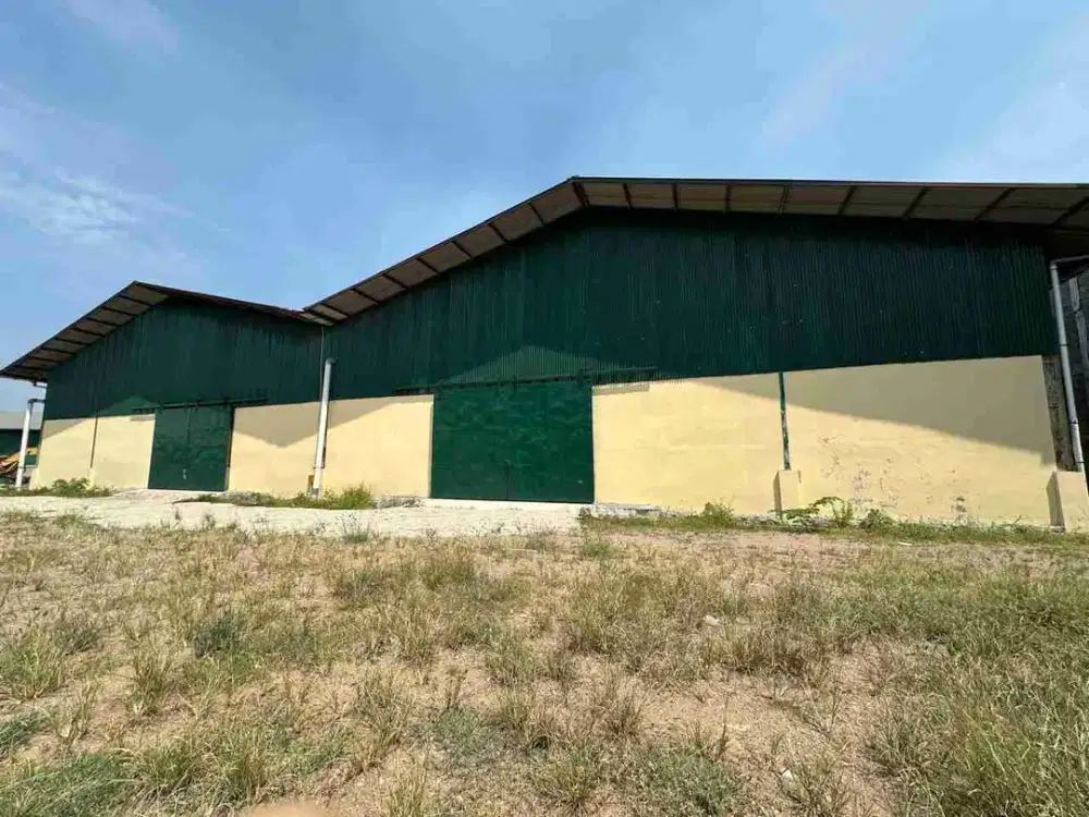 DISEWAKAN CEPAT GUDANG SIAP PAKAI LUAS 2900 M2 DI JATIUWUNG TANGERANG