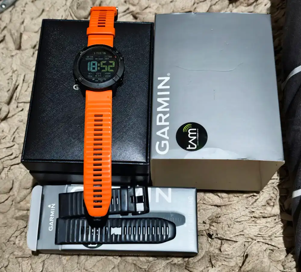 Garmin Fenix 6x Pro Solar titanium 90%