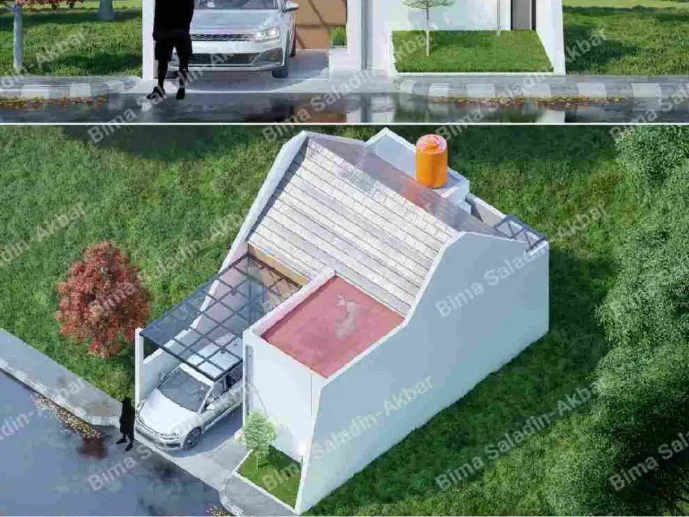 rumah Cinere dekat pintu tol limo utama 36/60