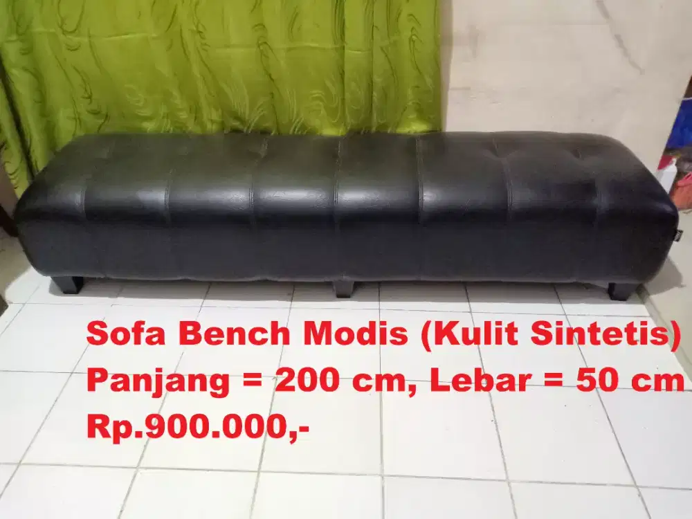 Dijual Sofa Bench, Kompor & Tabung Gas