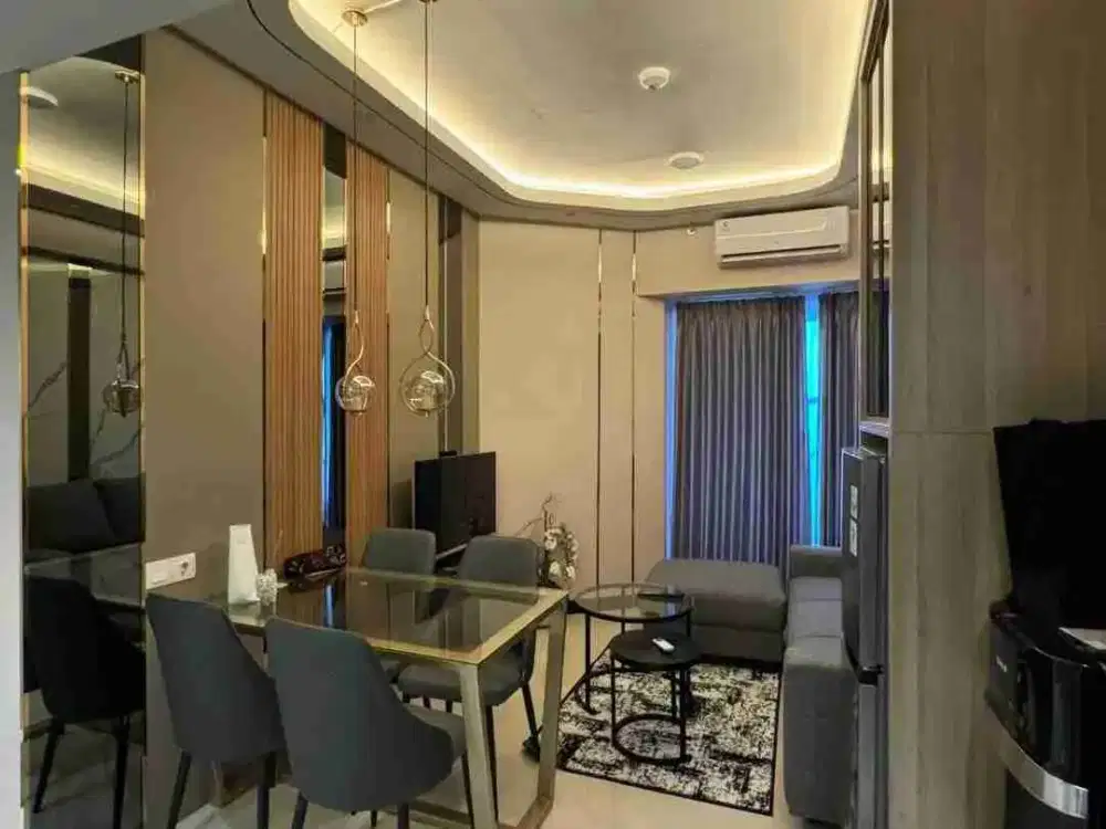 Apartemen Amor Pakuwon City 2 BR jadi 1 BR Luas