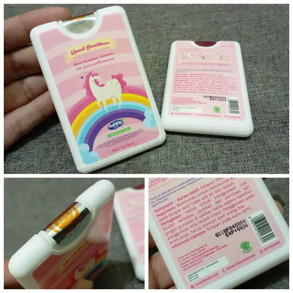 Hand Sanitizer Anak Unicorn 2 Pcs