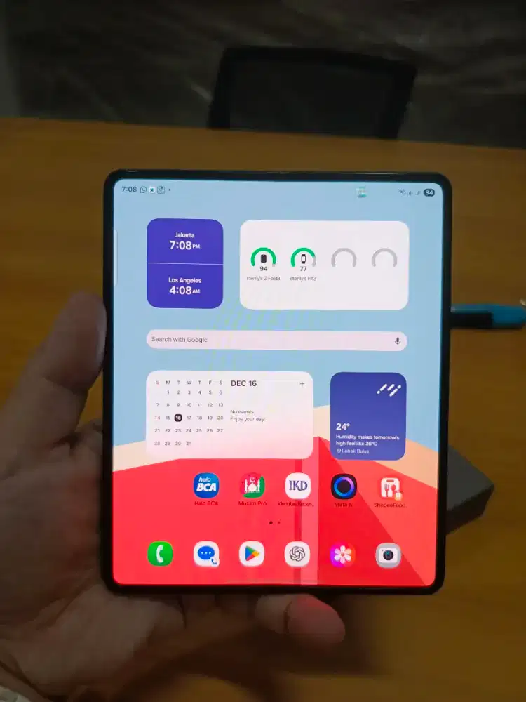 Samsung fold 3 fullset ram 12/256 SEIN