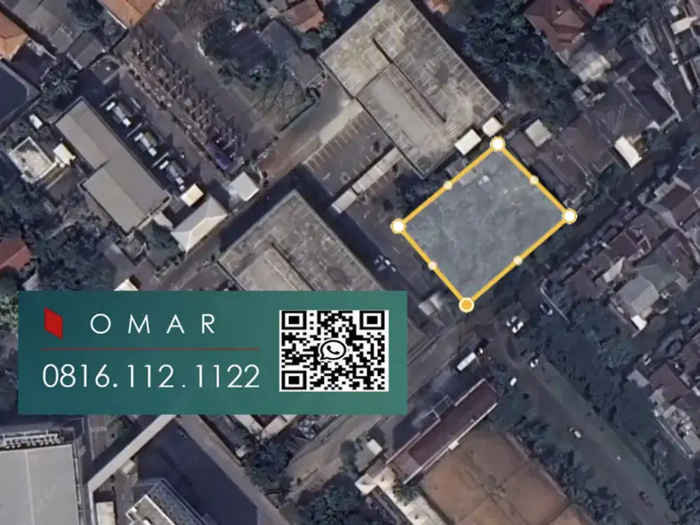 kavling luas 1200 bintaro sektor 3A / 5   cocok untuk kantor gudang atau padel