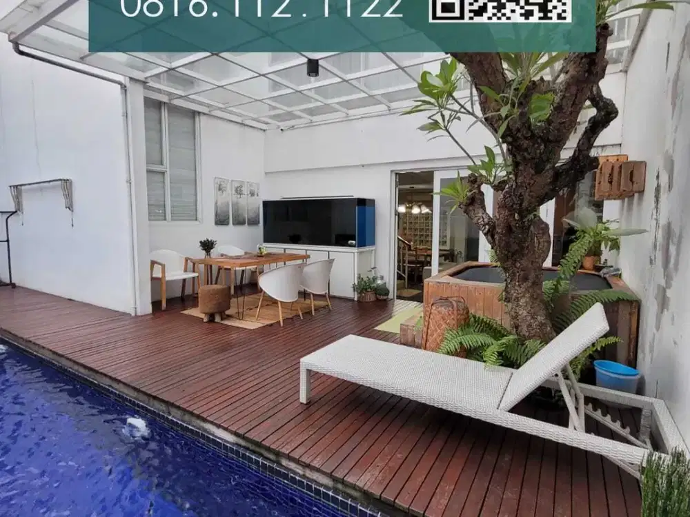 Turun harga Swimming pool kebayoran bintaro luas 290 sektor 9