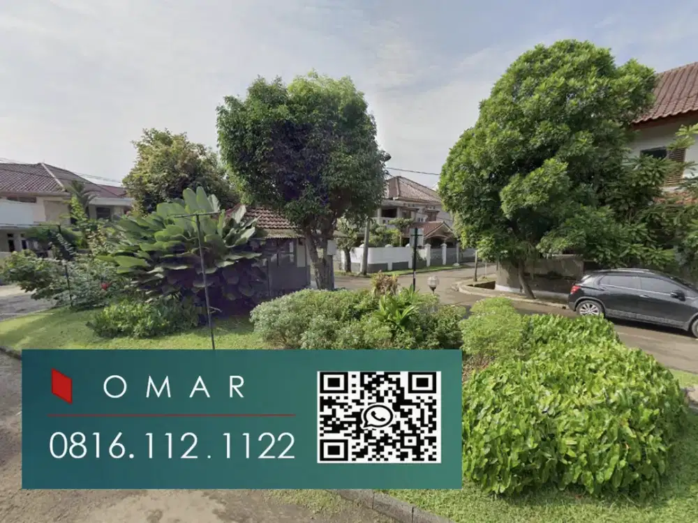 Rumah hook asri luas 185 di sektor 5 bintaro jaya