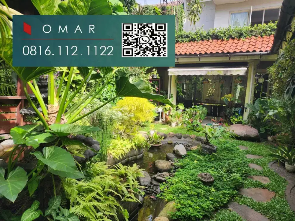 Sektor 3 Camar bintaro Jaya taman asri luas 300 m siap huni