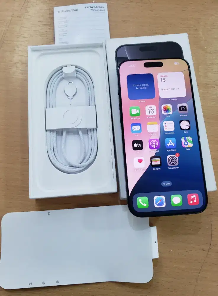 iPhone 16 Pro Max ProMax 256GB Black Titanium iBox PA