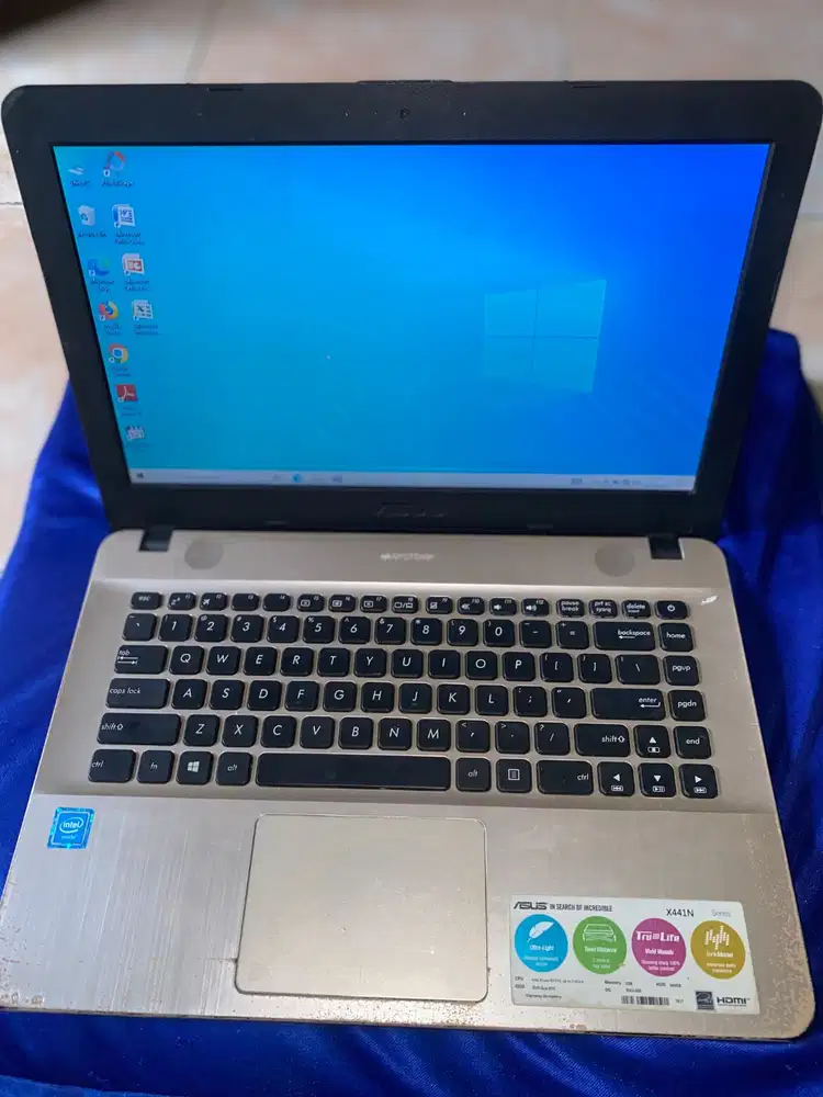 LAPTOP ASUS X441N INTEL 2CORE N3350 RAM 2GB HDD 500GB