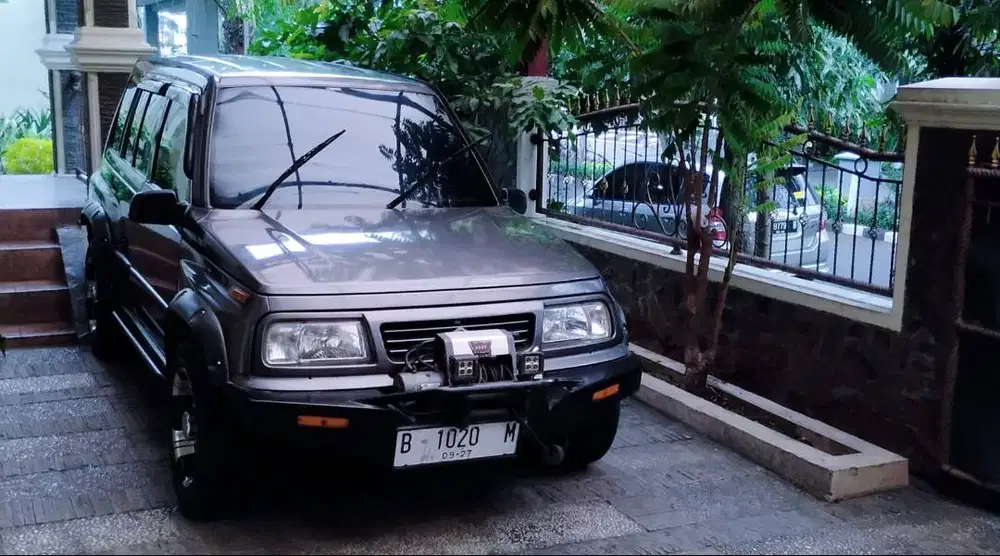 Suzuki Escudo Modifikasi Off Road. ( Double Gardan). Mesin Sehat