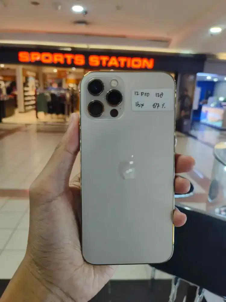 Alhamdulillah masuk ip 12 pro 128 gb ibox gold