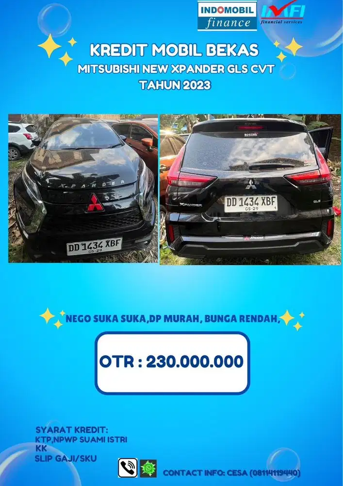 Mitsubishi New Xpander GLS CVT