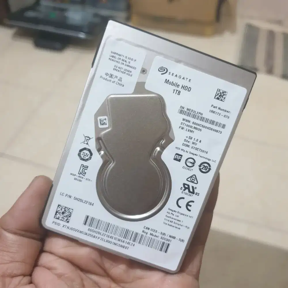 HARDISK LAPTOP SEAGET 1TB SLIM 2.5 INCH