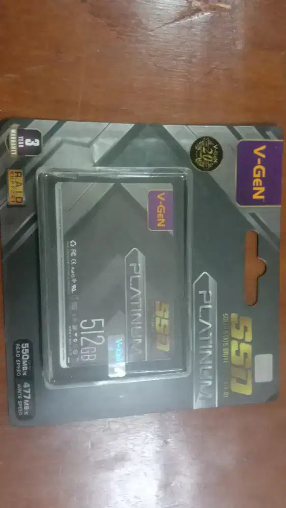 SSD MERK VGEN PLATINUM