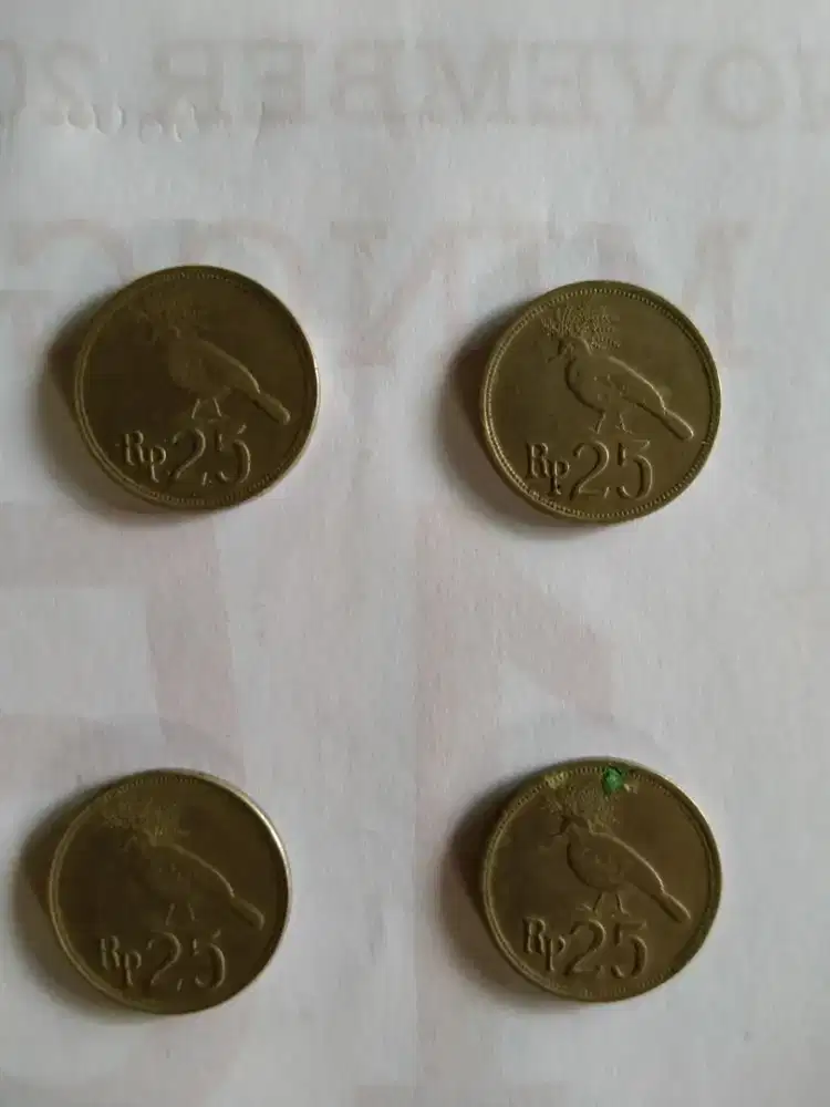 Uang koin 25 Tahun 1971