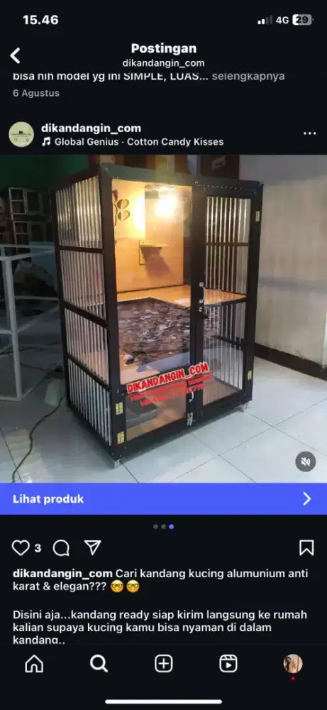 Pet hotel kucing ready bisa custom