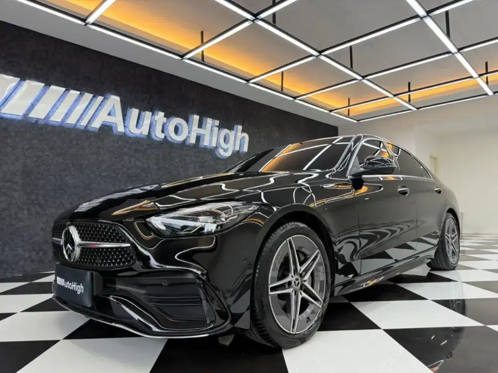 DP10% [Km5.000] C300 AMG 2024 Black Reg 2025 #AUTOHIGH