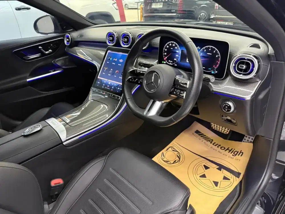 DP10% [Km5.000] C300 AMG 2024 Black Reg 2025 #AUTOHIGH