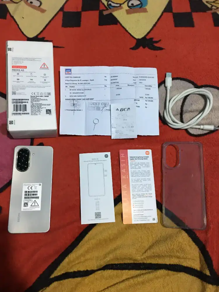 REDMI A5 Sandy Gold Ram 4GB/128GB Istimewa