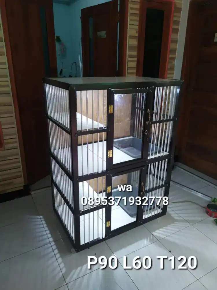 Kandang kucing ready stock siap kirim
